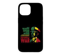 Custodia per iPhone 15 Haile Selassie War Discorsi Lion de Juda Jah Bless Rasta
