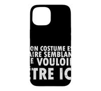 Custodia per iPhone 15 Halloween Mon Costume Est Faire Semblant - Francese
