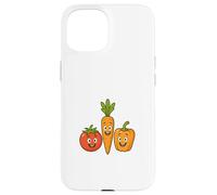 Custodia per iPhone 15 Happy Garden Harvest Trio