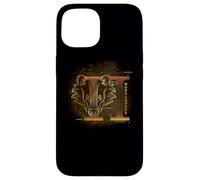 Custodia per iPhone 15 Harry Potter Celestial Nomad Hufflepuff