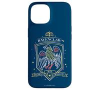 Custodia per iPhone 15 Harry Potter Hand Drawn Ravenclaw Shield