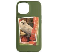 Custodia per iPhone 15 Harry Potter Hedwig Photo Collage