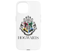Custodia per iPhone 15 Harry Potter Hogwarts Modern Crest