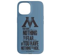 Custodia per iPhone 15 Harry Potter Nothing To Fear Quote