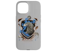 Custodia per iPhone 15 Harry Potter Ravenclaw Magicial Mischief Level Up Crest