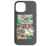 Custodia per iPhone 15 Harry Potter Story Telling Charms
