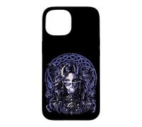 Custodia per iPhone 15 Hel Bubblegum Mitologia Norrena Dea Gotica Baddie