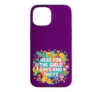 Custodia per iPhone 15 Here for The Girls Gays and Theys Cool LGBTQ