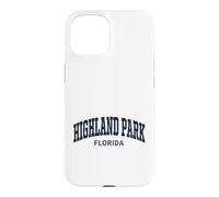 Custodia per iPhone 15 Highland Park Florida Retro