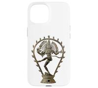 Custodia per iPhone 15 Hindu Shiva Nataraja Danza Statua