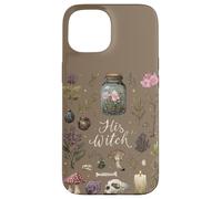 Custodia per iPhone 15 His Witch Her Warlock Stregoneria Coppia Magia Occulta