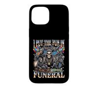 Custodia per iPhone 15 Ho messo il divertimento in funerale Tristo Mietitore Partito Bootleg Halloween