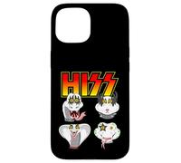 Custodia per iPhone 15 Hoist Funny Snake Lover Rock and Roll Band Idea regalo