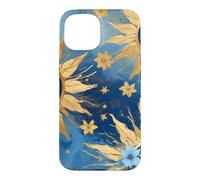 Custodia per iPhone 15 Horror Strano Occhio Malvagio Blu Scuro