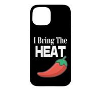 Custodia per iPhone 15 I Bring The Heat Funny Chili Cook Off Vincitore Foodie Lover