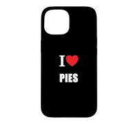 Custodia per iPhone 15 I Love Pies Carne Patate Mela Pizza Bistecca Baker Chef Cuoco
