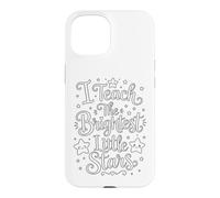 Custodia per iPhone 15 I Teach the Brightest Little Stars - School Coloring Craft