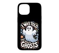 Custodia per iPhone 15 I Was Told There Would Be Ghosts Funny Halloween Kids Boys