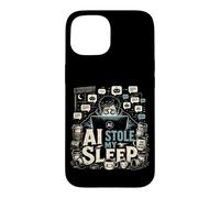 Custodia per iPhone 15 IA Ha Rubato Il Mio Sonno Divertente Prompt Engineer