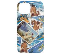 Custodia per iPhone 15 Ice Age Scrat This Place is Nuts Postcard Sky Blue