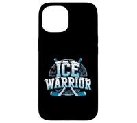 Custodia per iPhone 15 ICE WARRIOR per un giocatore di hockey Frozen Rink Power