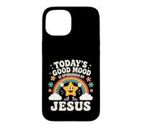 Custodia per iPhone 15 Il buon umore di oggi è sponsorizzato da Gesù Christian Faith