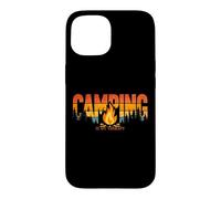 Custodia per iPhone 15 Il campeggio è la mia terapia
