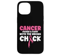 Custodia per iPhone 15 Il cancro ha scelto di combattere con la ragazza sbagliata
