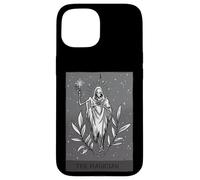 Custodia per iPhone 15 Il Mago, Scheletro Tarocchi Card Occulto Halloween Gotico