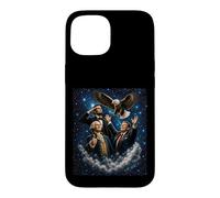 Custodia per iPhone 15 Il presidente americano Lincoln Washington Reagan Patriotic Eagle