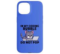 Custodia per iPhone 15 Il programmatore Cat Whisperer nella mia bolla di codifica