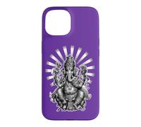 Custodia per iPhone 15 Il saggio yoga indù di Ganesha