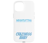 Custodia per iPhone 15 Il sollevamento pesi tiene lontana la follia - BodyBuilder, Palestra