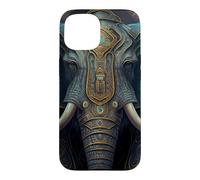 Custodia per iPhone 15 Il sublime maestoso re elefante fantasy