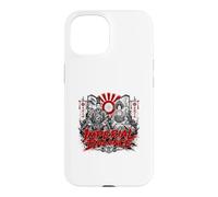 Custodia per iPhone 15 Imperiale Equilibrio Samurai Imperatrice Imperatrice Sol Levante