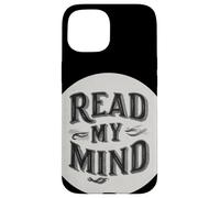 Custodia per iPhone 15 Impressionante Leggi la mia Mente Stamp Look