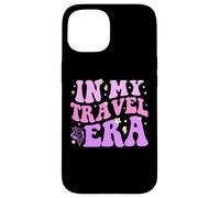 Custodia per iPhone 15 In My Travel Era Vacation Trip Summer Hiking Camping Squad