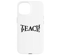 Custodia per iPhone 15 Insegna la pace