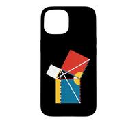 Custodia per iPhone 15 Insegnante di matematica geometria del teorema di Pitagora di Nerdy Byrne Wt