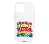 Custodia per iPhone 15 Insegnante di spagnolo: grammatica divertente vintage