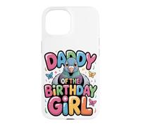 Custodia per iPhone 15 It's My dad's Birthday piccione Daddy Family Bday