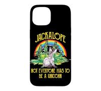 Custodia per iPhone 15 Jackalope Not Everyone Has To Be A Unicorn Rainbow Camping