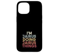 Custodia per iPhone 15 Jairus Name Jairus Personalized Name First Given