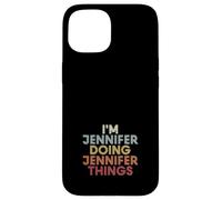Custodia per iPhone 15 Jennifer Name Jennifer Personalized Name First Given