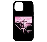 Custodia per iPhone 15 Juan Gabriel Messico con Escalas en Mi Corazon Cielo Rosa