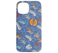 Custodia per iPhone 15 Jurassic World Classified Creatures All Over Print