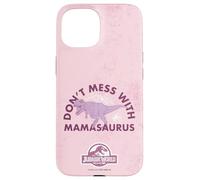 Custodia per iPhone 15 Jurassic World Don’t Mess With Mamasaurus