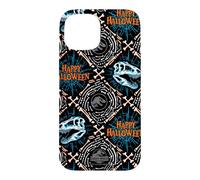 Custodia per iPhone 15 Jurassic World Happy Halloween Bones All Over Print