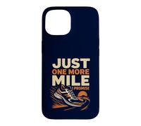 Custodia per iPhone 15 "Just One More Mile I Promise" Runner da corsa divertente