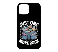 Custodia per iPhone 15 Just One More Rock Rockhounding Cercatore Minerali